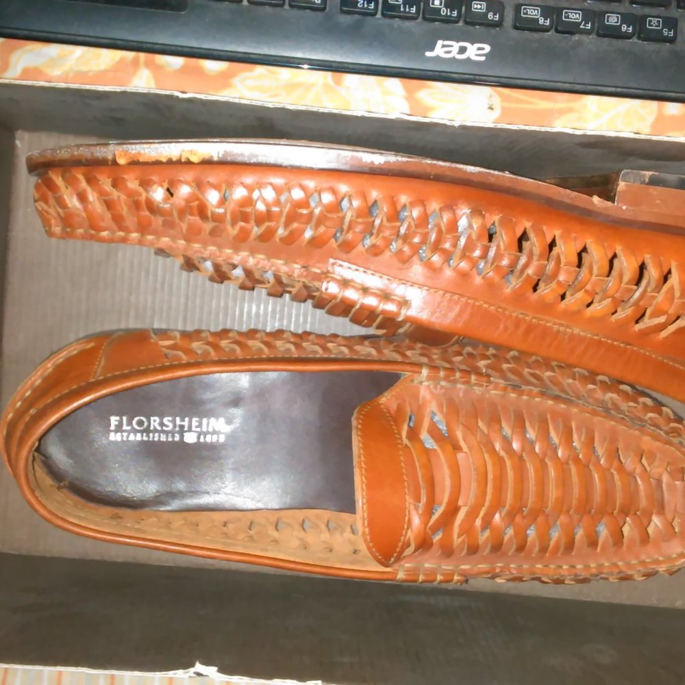 Leather shoes